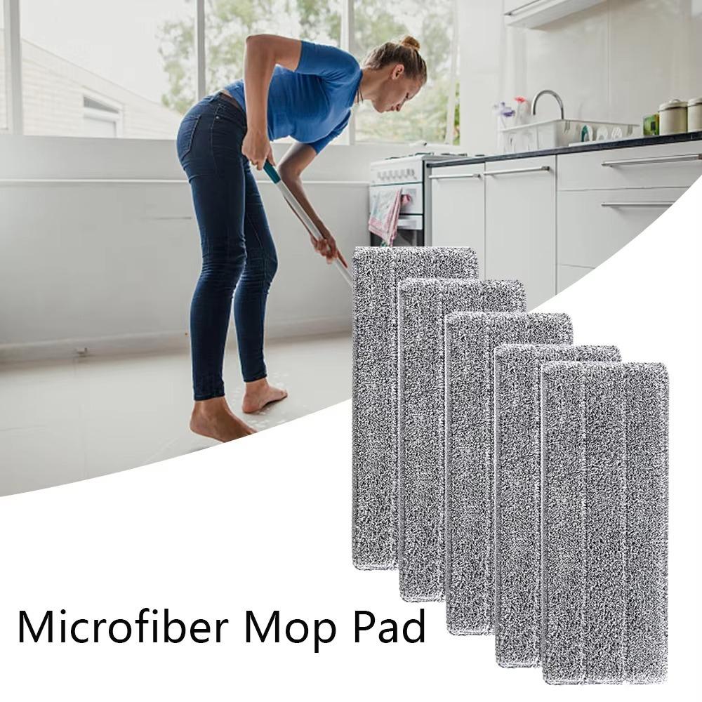 Reusable Microfiber Mop Pad Dust Household Cleaning Pad Durable Mop Replacement Pads