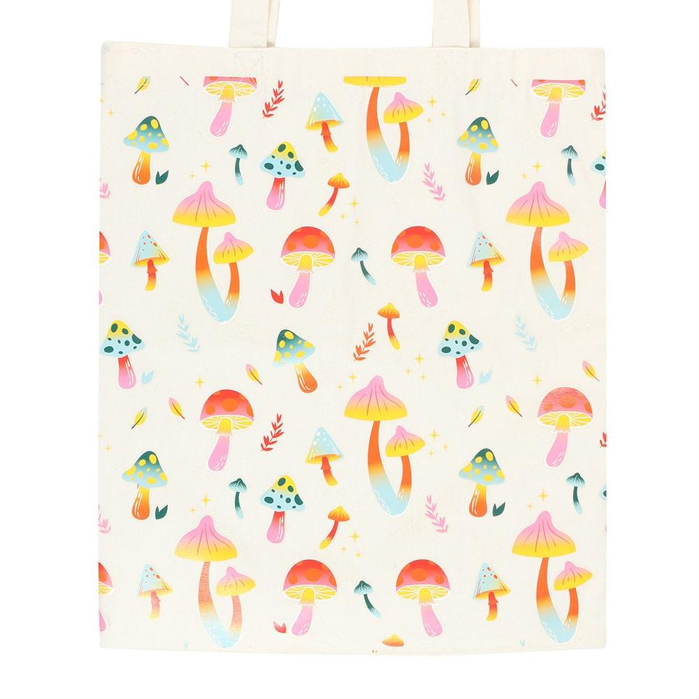 Something Different Funky Fungi Mushroom Polycotton Tote Bag