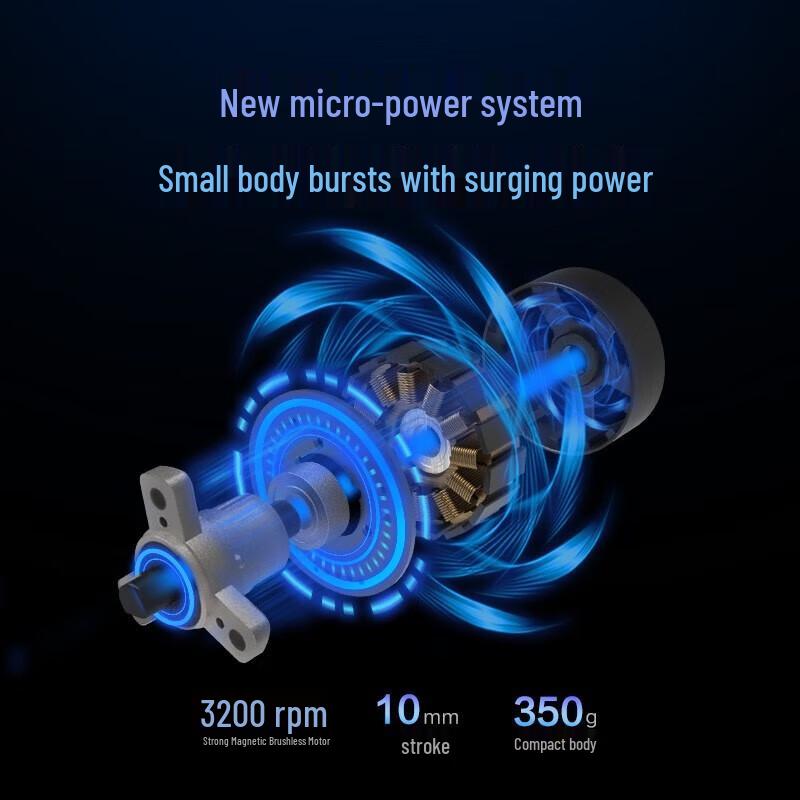 SKG F7 Heat Therapy Muscle Massage Gun CN plug (adapter included)