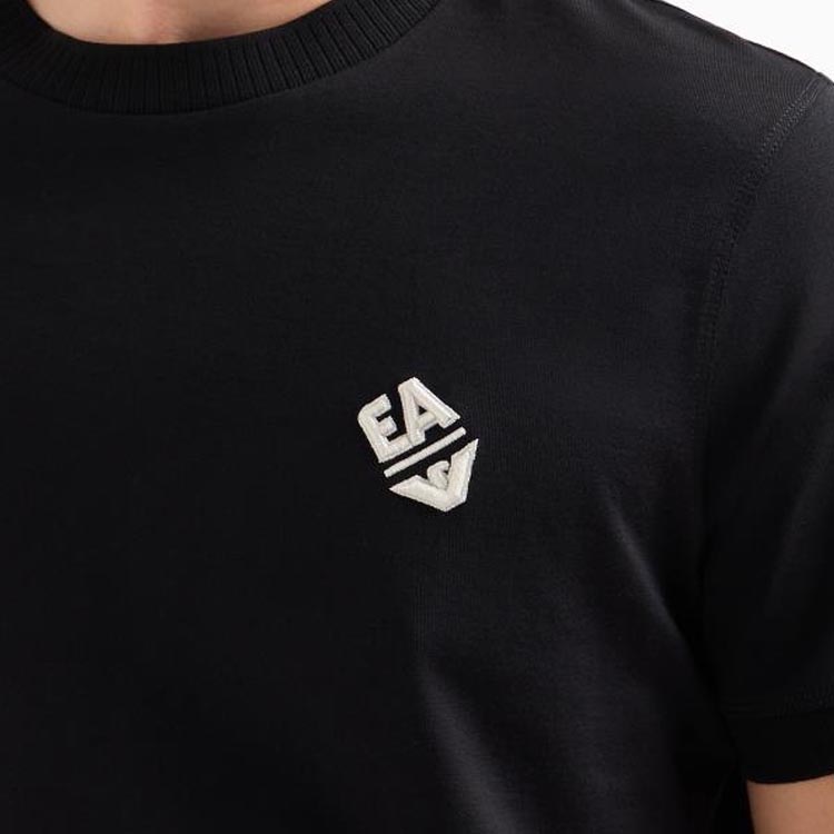 EMPORIO ARMANI EA SS24 T Shirt Men's Black 3D1TN3-1JOCZ-0032