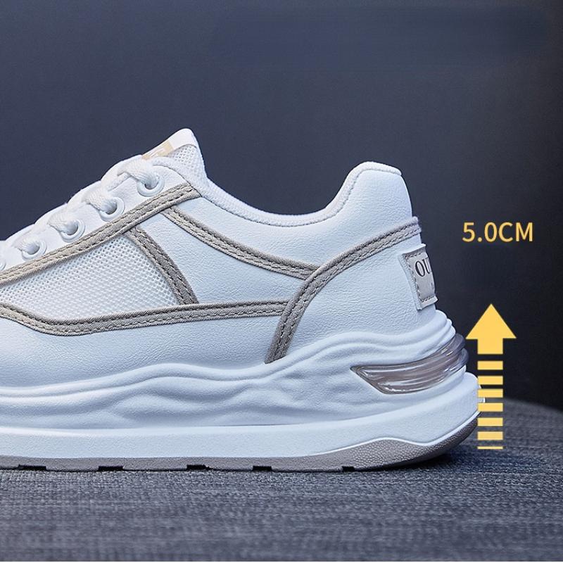 Кроссовки для женщин 2022 Мода Платформа Белая обувь Женская Весна Дышащая Беговая Спортивная Вулканизированная обувь