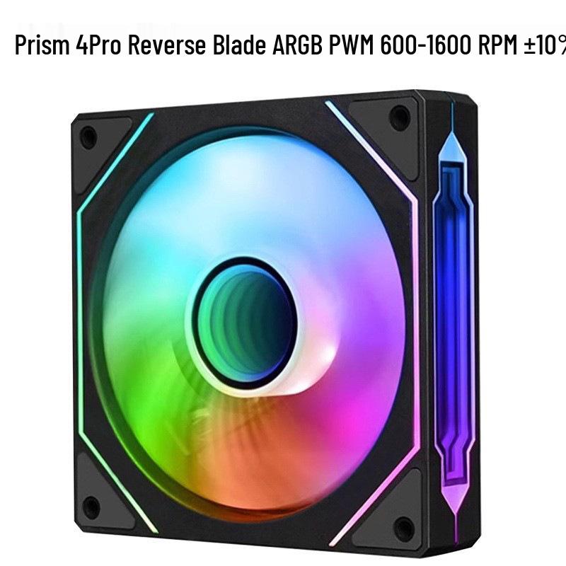 Вентилятор для корпуса ПК Prism 4Pro 12см ARGB PWM с контролем температуры 5В 3-контактный