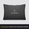 CQY1 Car Headrest Neck Support Seat Auto Breathable Pillow Protector Neck Compatible For Mercedes Benz W211 W205 W204 W210 AMG W202 B