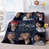 Бродячее детское одеяло, мягкий чехол для дивана, одеяло Kpop Singer, фланелевое одеяло, легкие теплые одеяла для кровати, дивана, спальни
