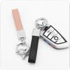 Модный брелок-браслет из PU-кожи со стразами, брелок для ключей, пружинный карабин для автомобильных ключей, аксессуары, брелоки для женщин