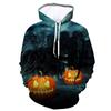 2023 Men's and Women's Halloween 3D Digital Print Hoodie
