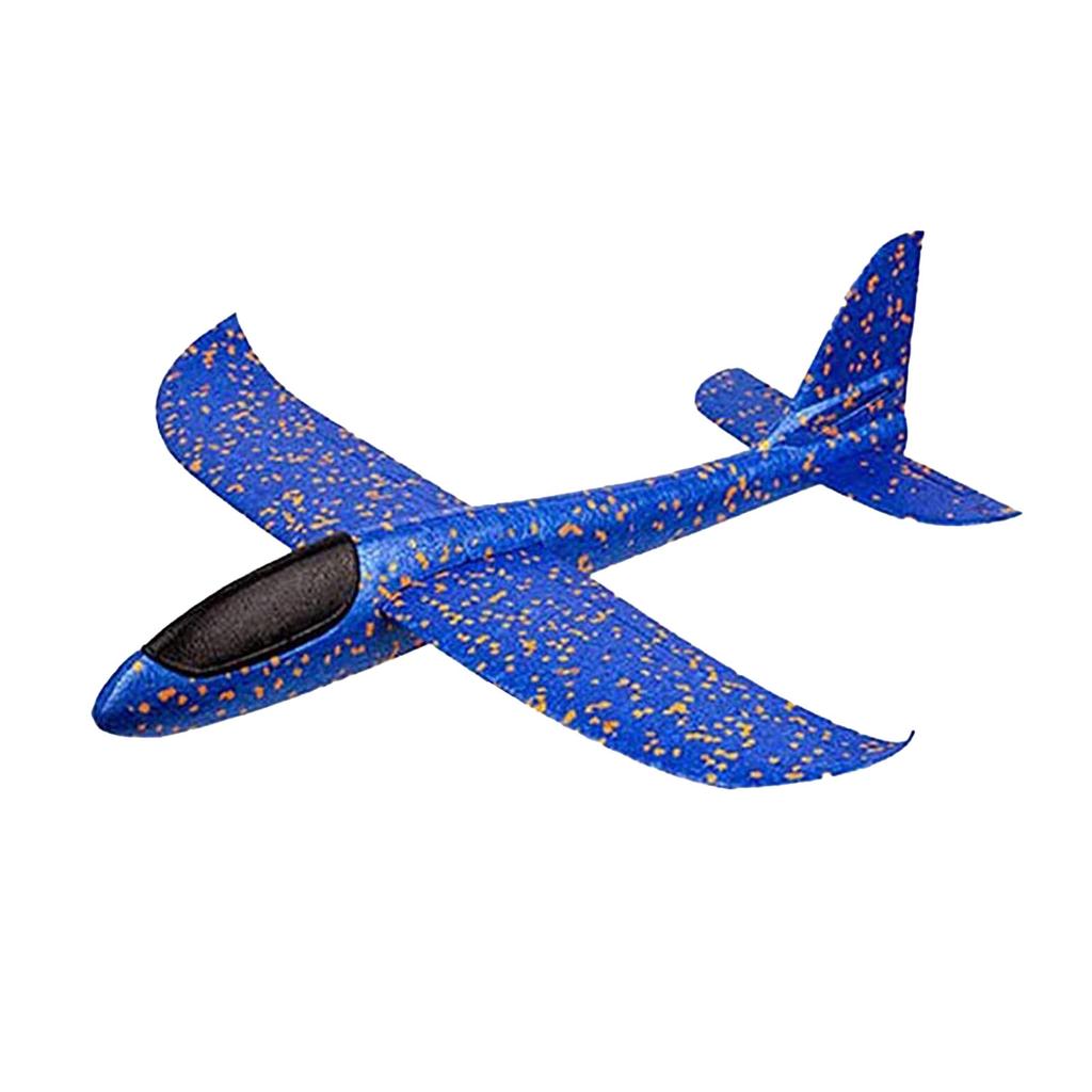 (Precious memory)Foam Throwing Glider Airplane Aircraft Toy Hand Airplane Model