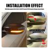 Dynamic Turn Signal Light Arrow Rearview For Volkswagen GOL G6 G7 G8 FOX  POLO Golf 4.5 Vento Voyage Saveiro CrossFox Passat