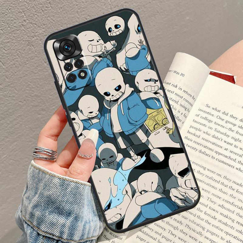 Game Undertale Sans Case For Xiaomi Redmi Note 8 9 10 11 12 Pro Plus Turbo 11S 10S 12S Redmi 9C 10C 12C Coque