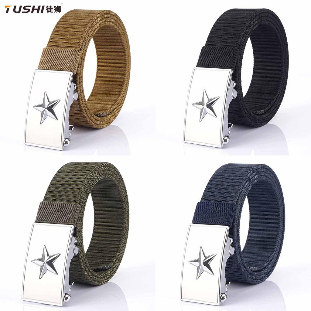 Оптовый 3,5 Нейлоновый Поясной Ремень Сплав Прямоугольная Автоматическая Пряжка Открытый Тактический Мужской Пожарный Ремень