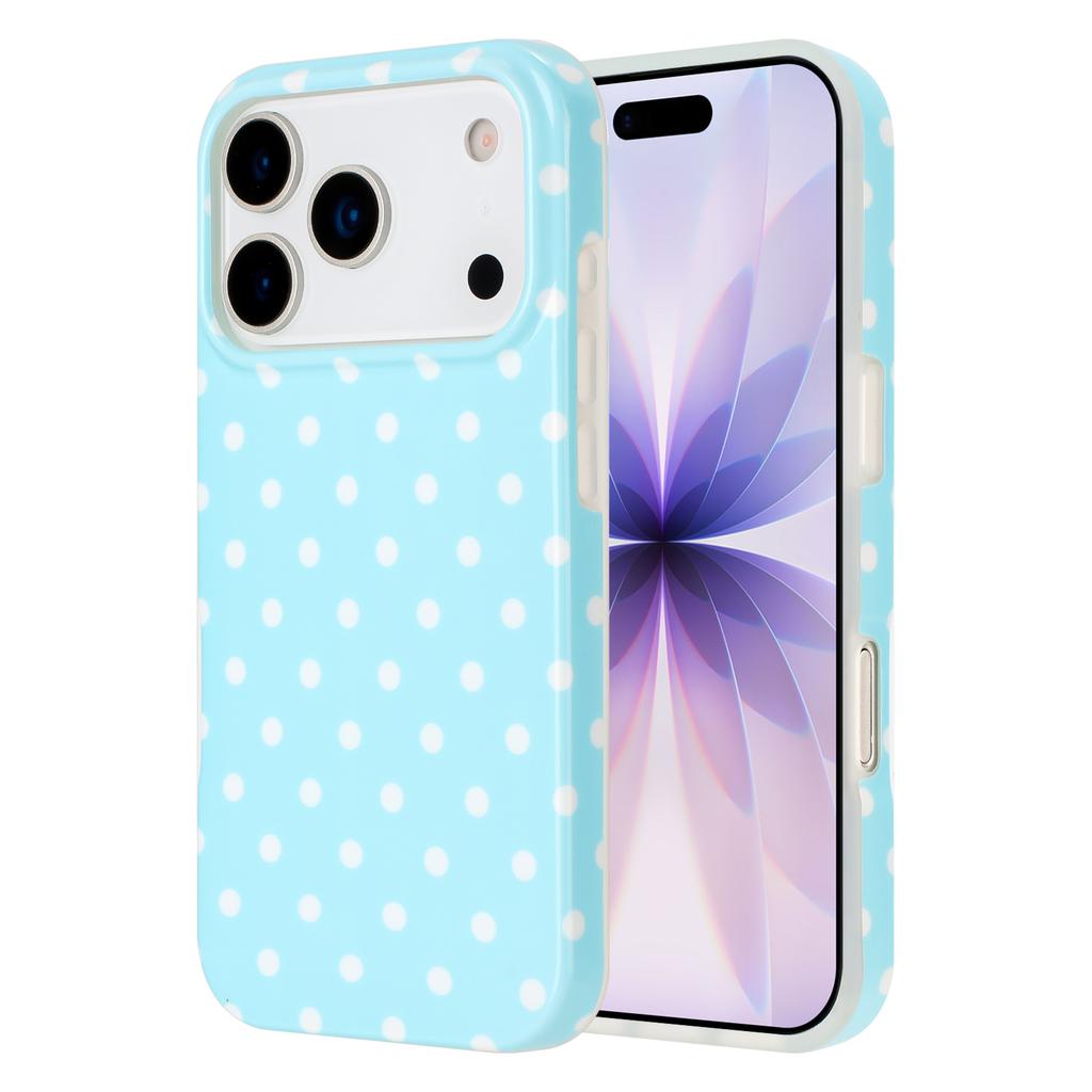 For iPhone 17 Pro Max Case Dot Design IMD TPU Phone Back Cover