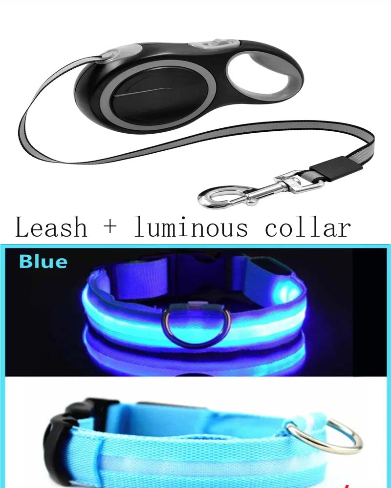 Профессиональный длинный прочный поводок для больших собак, прочный нейлоновый выдвижной поводок для больших собак, автоматически удлиняющийся поводок для собак