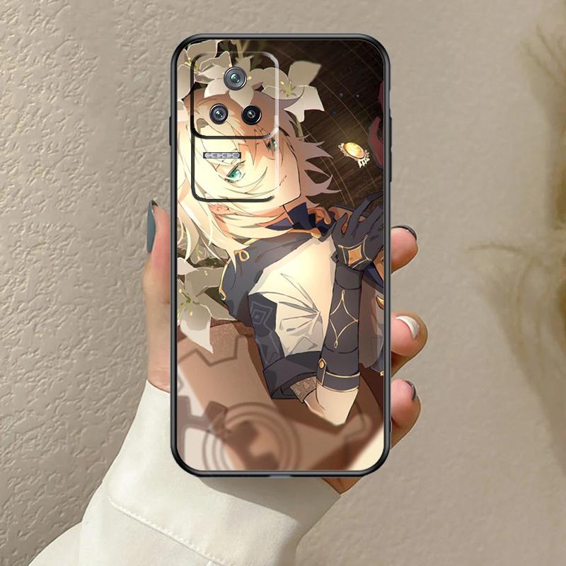 Чехол Albedo Genshin Impact для Xiaomi 15T Pro 14T 13T 14 15 Ultra 17 Pro Max POCO X7 F8 Pro X3 X5 X6 F5 F6 F7