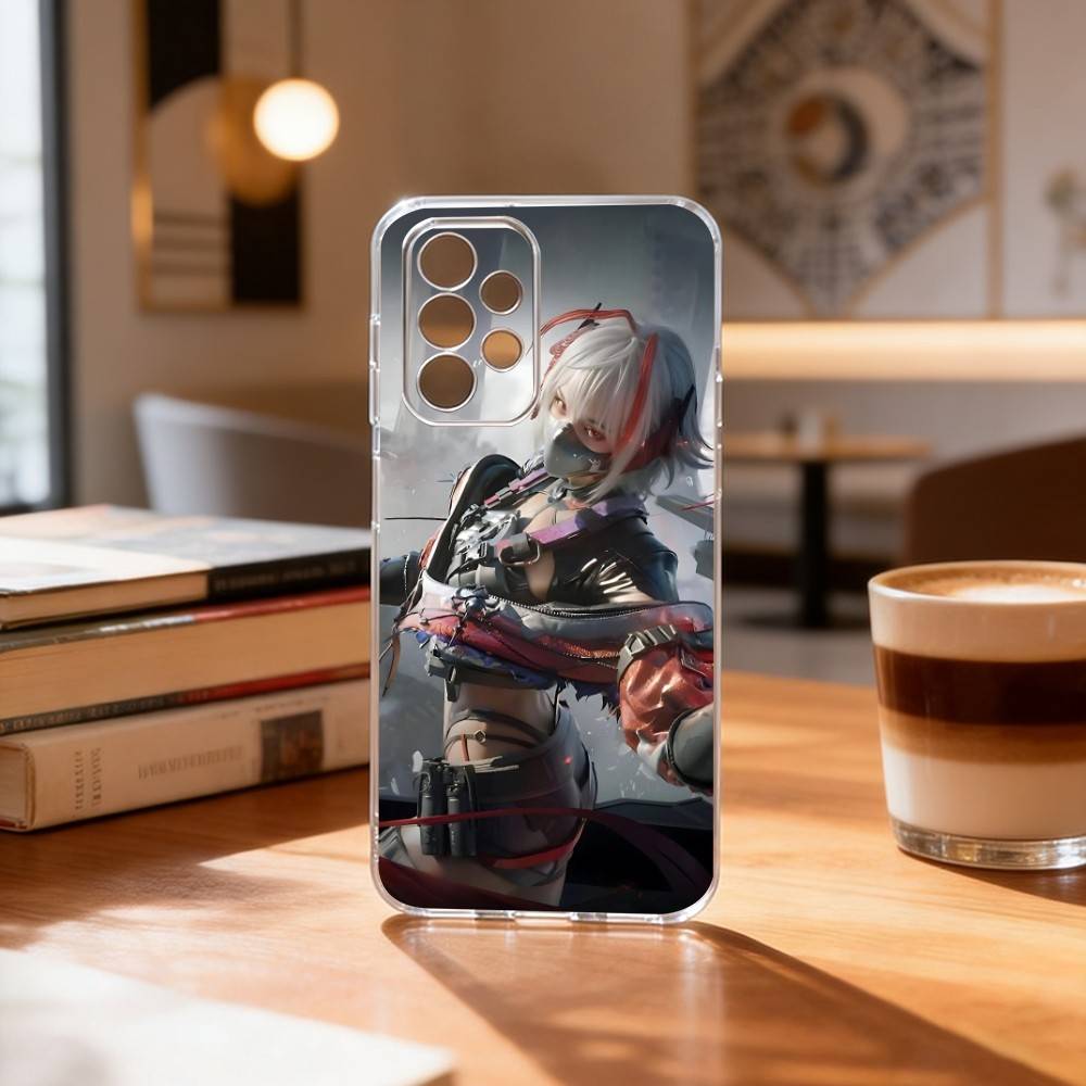 GAME D-delta force Phone Case Transparent Silicone Soft For Samsung S25,S24,S21,S22,S23,S30,Ultra,S20,Plus,Fe