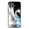 Elegant White Swan Design Phone Case Cover for iPhone 17 16 15 14 13 12 Pro Max 11 Pro Max 17 AIR Shockproof Soft TPU Shell Bags