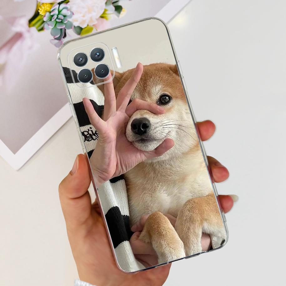 Чехол для OPPO Reno 4 Lite CPH2125 Чехол для телефона Милый Мультяшный Мягкий Силиконовый Задняя Крышка Для OPPO F17 Pro CPH2119 Coque A93 2020 Funda