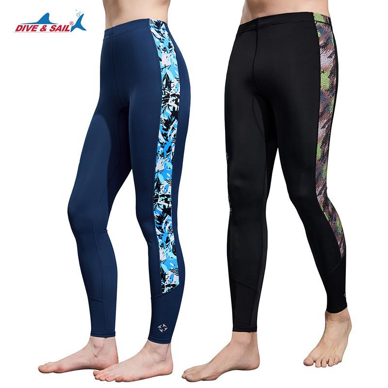 Diving Pants Men's Split Sunscreen Swimming Women's Beach Surfing Waterproof Mother Quick-drying
