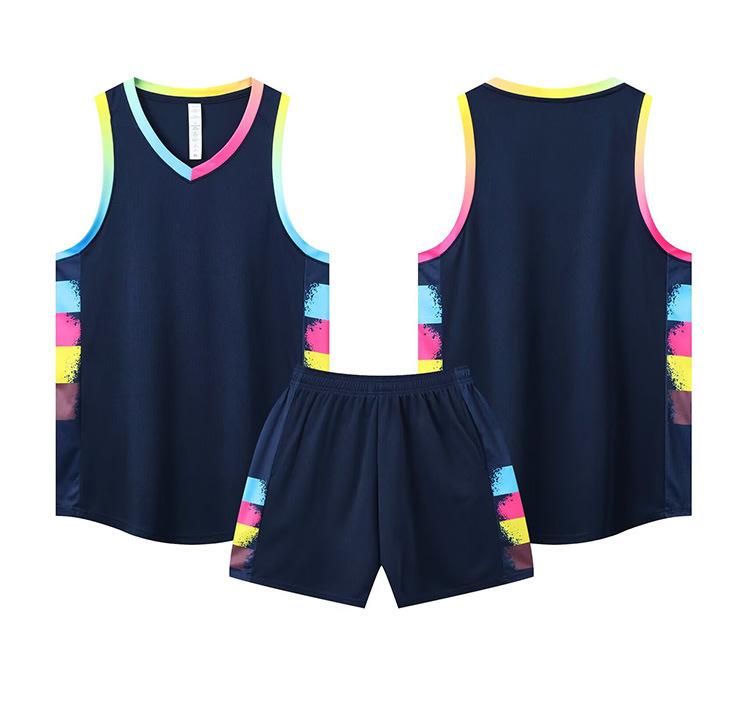 New Basketball Jersey Set, Game Jersey, Boys' Children'S Primary School Students' Training Jersey, Sports Vest, Women'S