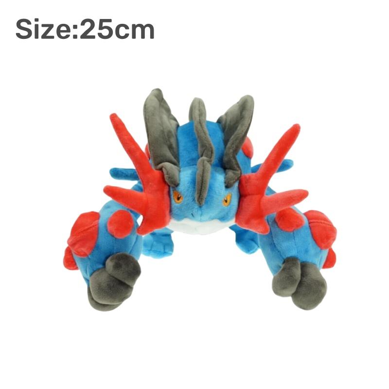 Legendary Pokemon Plush Toy Charizard Greninja Lucario Rayquaza Koraidon Goodra Lycanroc Zeraora Kyogre Anime Stuffed Plush Gift