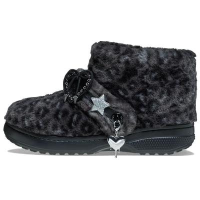 Незабываемые Простые Удобные Короткие Ботинки Женские ботинки Черные Серые 212386-0CU