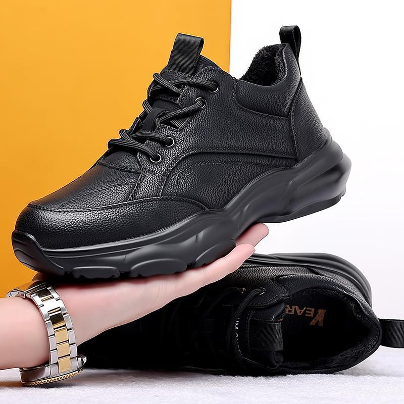 New Sports and Leisure Leather Shoes Large Size - Fashion Sports Shoes Forrest Gump Shoes Retro Men's Shoes