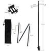 Lamp Post Pole Light Holder Foldable Lantern Stand Fishing  Light Pole Camping Post Pole Lamp Pole