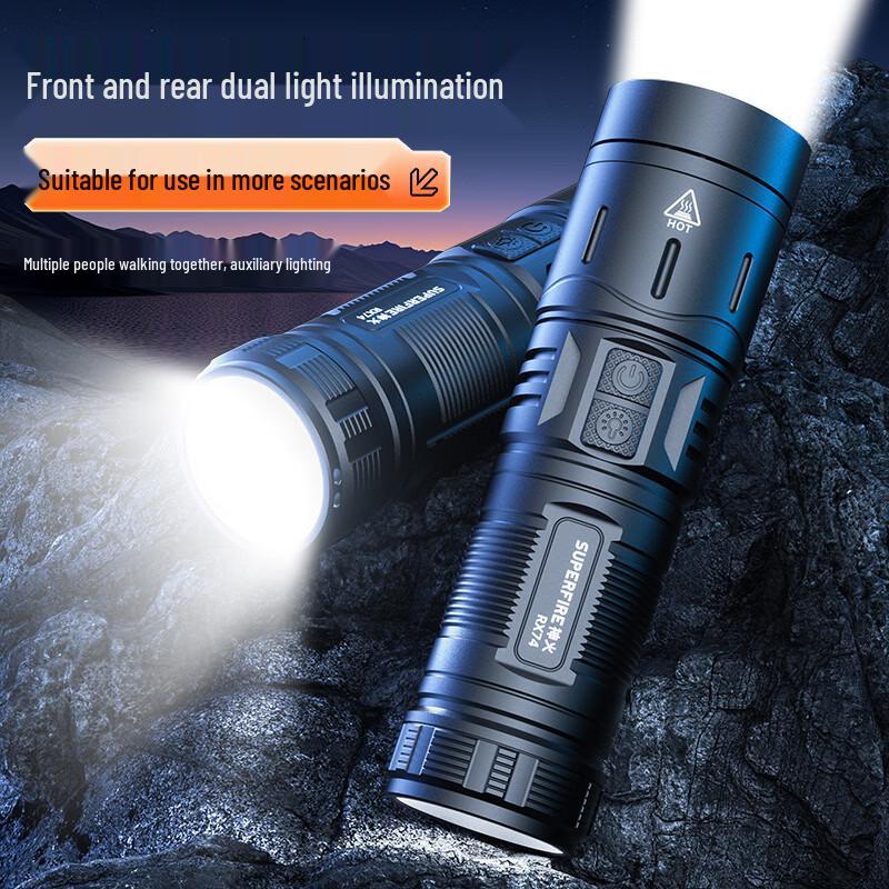 SupFire RX74 Rechargeable Zoom Flashlight