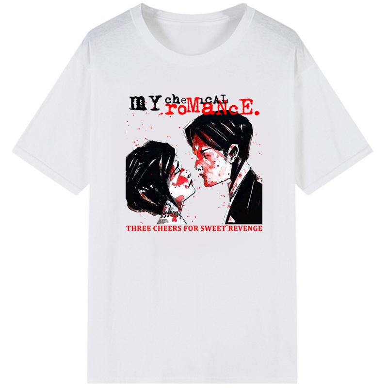 My Chemical Romance Three Cheers for Sweet Revenge Women Graphic TShirt Ladies Men Summer XS-4XL Tees Ropa Hombre Camisetas