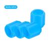 4PCS Cool Universal Rubber Tyre Valve Stem Air Rim Cover Car Valve Caps Accessories