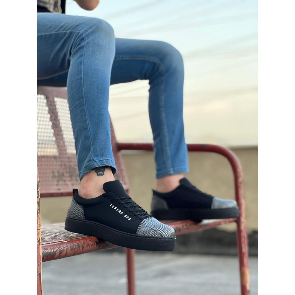 B104 Повседневная обувь для мужчин Спортивная модная мужская обувь на шнуровке Легкая и удобная подошва Сезонная обувь для мужчин