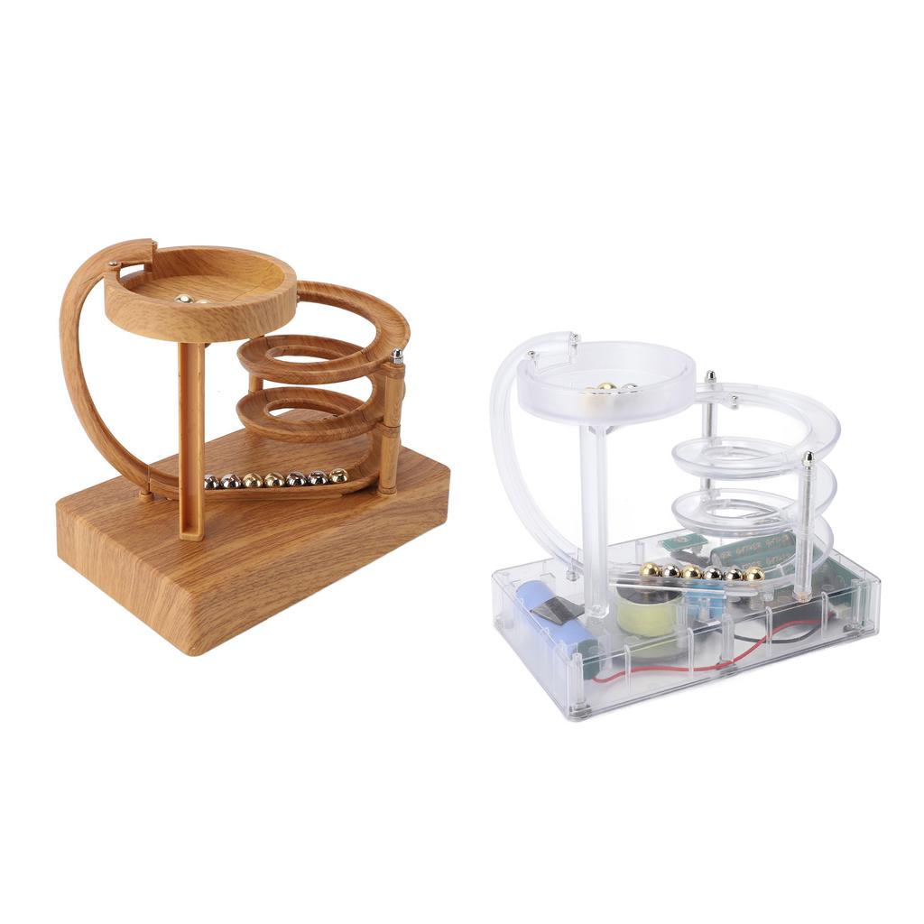 Кинетическое искусство Вечный двигатель Машина Украшение Стола Нон-Стоп Катящийся Шар Игрушка Наука Физика Гаджет 