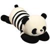 Large Sweater Panda Throw Pillow Plush Toy Doll Black And White Panda Doll Girl Sleeping Doll