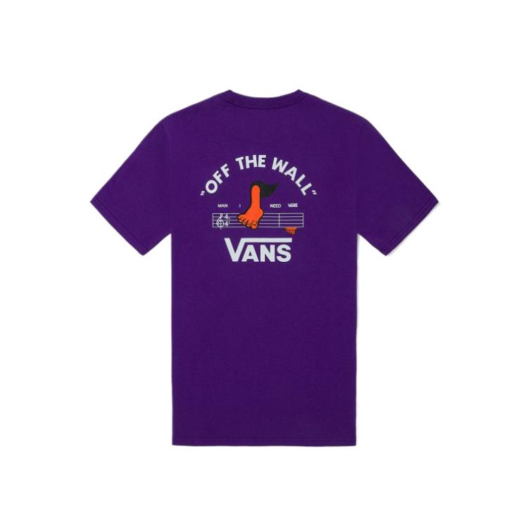 Vans TEE SS T Shirt Unisex Purple VN0A54LA185