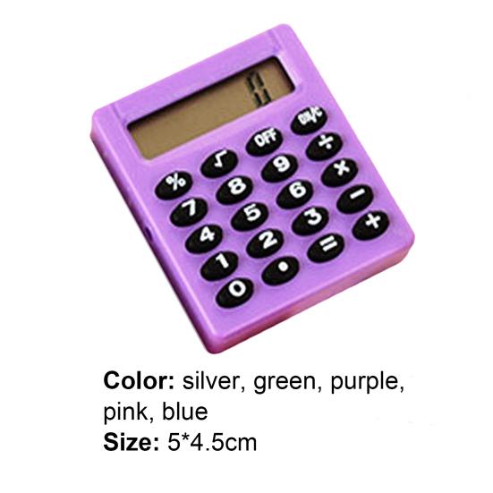 Калькулятор цифровой дисплей портативный пластиковый карманный настольный калькулятор для дома