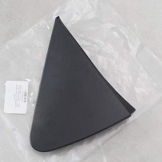 Black Left Front Side Mirror Corner Triangle Cover For 08 Toyota Yaris Hatchback