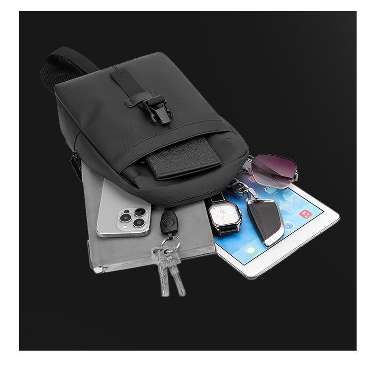 Men’s Sling Bag Large Capacity Minimalist Crossbody Shoulder Bag