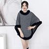 European And Korean Qiandongge Rabbit Fur Collar Pullover Cape Shawl 1279 #