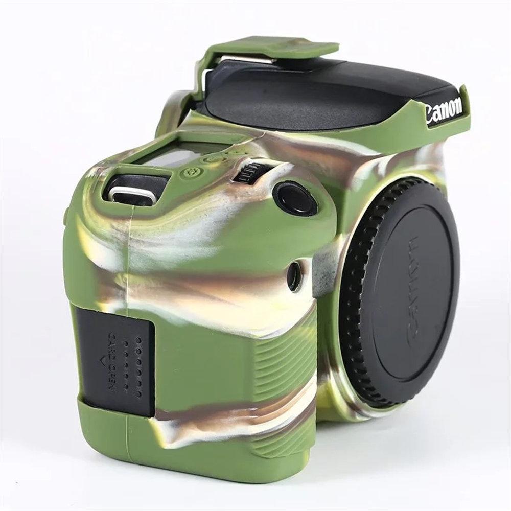 77D Мягкий резиновый силиконовый чехол для Canon EOS 77D Противоударный чехол-накладка на корпус камеры