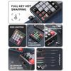 Механическая игровая клавиатура K812 RGB с возможностью горячей замены и настраиваемой подсветкой Numpad для геймеров, программистов и киберспортсменов