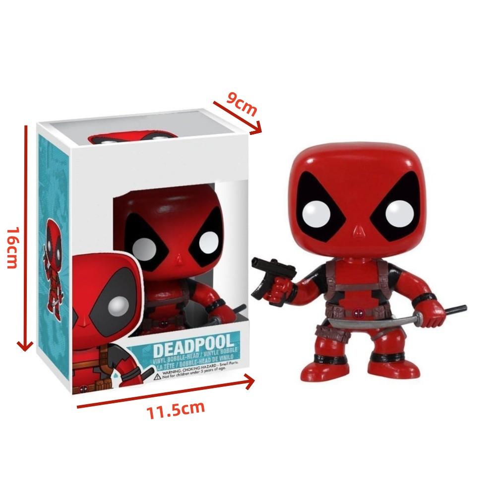 Deadpool with Gun and Sword Model Figure for Collectors and Display
