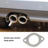 Exhaust Pipe Gasket Replacement High Temp Exhaust Flange Gaskets Stainless Steel Graphite 2-Bolt Interface Gasket For Car Down