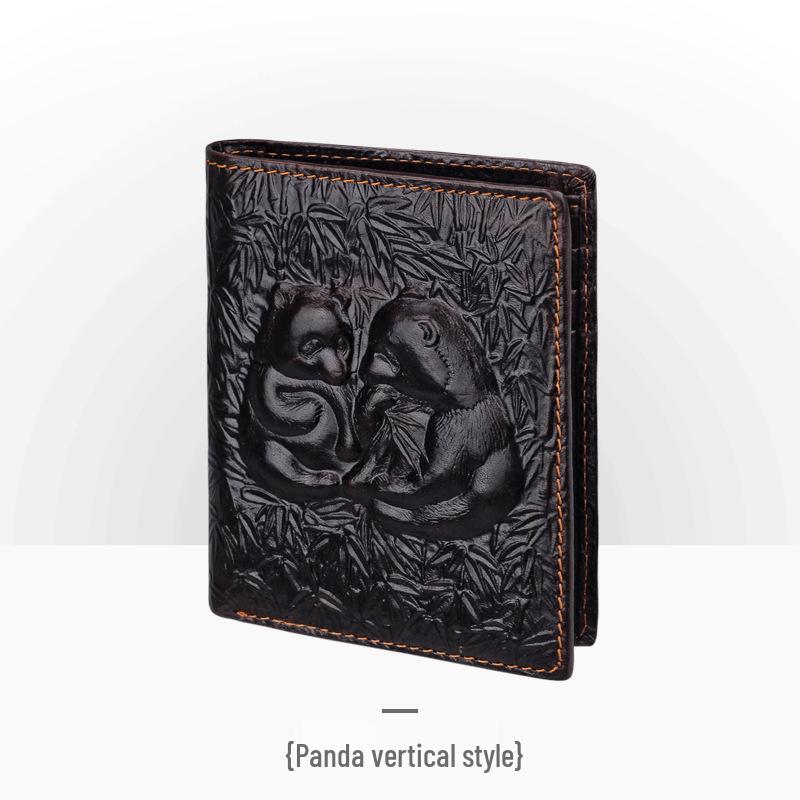 Мужской ретро кошелек из тисненой кожи – длинный, с тиснением под крокодила, с отделениями для нескольких карт и монетницей.