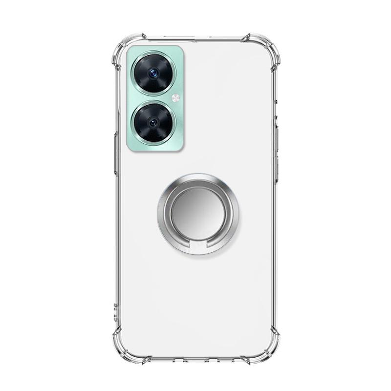 Прозрачный чехол с подставкой для кольца для Huawei Nova 11i, противоударный чехол с держателем для Nova 11 10 9 8 7 Pro, прозрачный мягкий силиконовый чехол для задней панели телефона