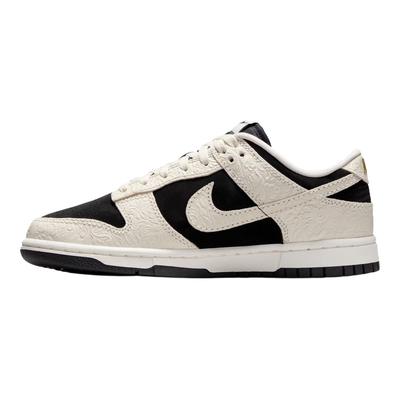 Кроссовки женские Dunk Low с тиснением Черный Белый Металлик-Золотой IF3944-001