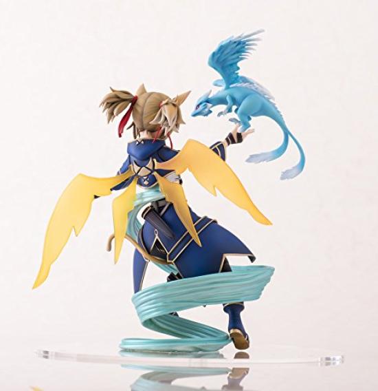 Смешные рыцари Sword Art Online Silica ALO scale ПВХ окрашенная готовая фигурка Ver. 1/8