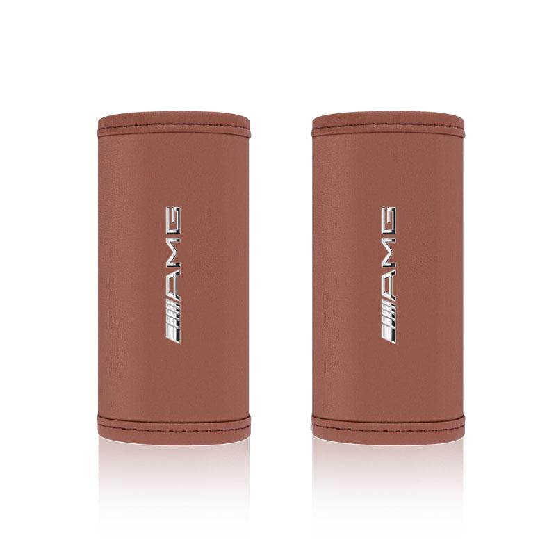 Автомобильная кожаная ручка на крышу Защитный коврик от царапин Аксессуары для Mercedes-Benz AMG W204 W203 W212 W211 W124 W210 GLC GLE E CLA GLA W205 W211