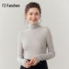 Fanzhen Women's Cashmere Turtleneck Sweater
