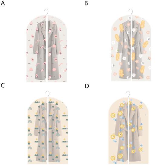 Пылезащитный чехол для одежды на молнии, пылезащитный PEVA, отличный шкаф для спальни, гостиной, защита от пыли для общежития