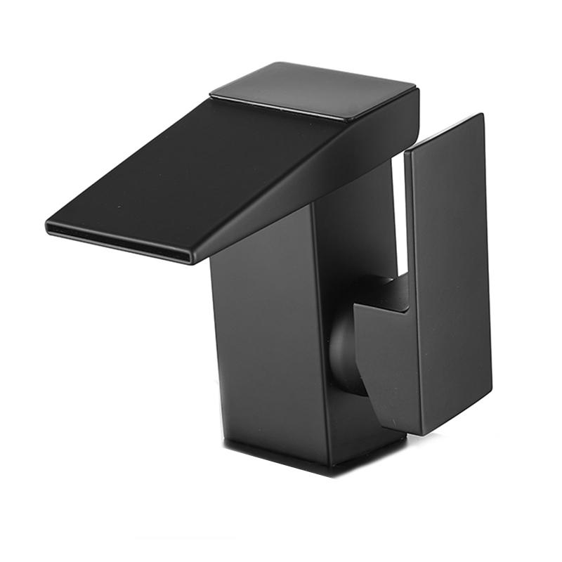 Смеситель для раковины с ЖК-дисплеем, цифровой дисплей, смеситель для раковины, смеситель для горячей и холодной воды, водопад, настенный смеситель для раковины для ванной комнаты