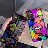 Игровой чехол для телефона S-Splatoon для Samsung S26 S25 Plus S20 S20 Plus S22 Ultra S23 FE S21 Plus S21 Ultra Стеклянная крышка